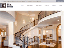 Tablet Screenshot of ellisbuilds.com